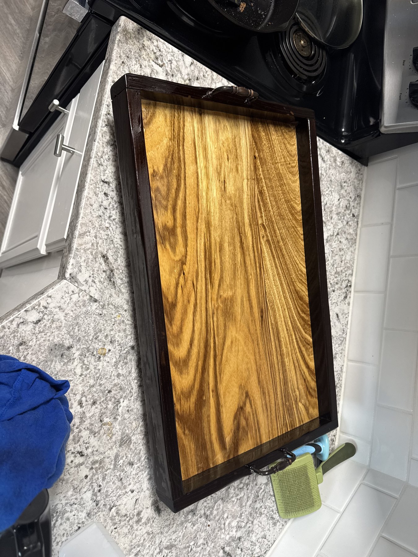 Serving Tray, Dark Frame — photo 1