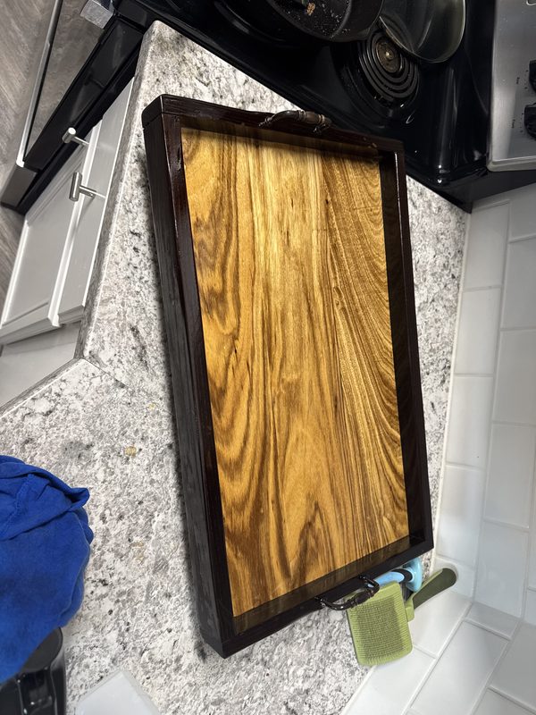 Serving Tray, Dark Frame