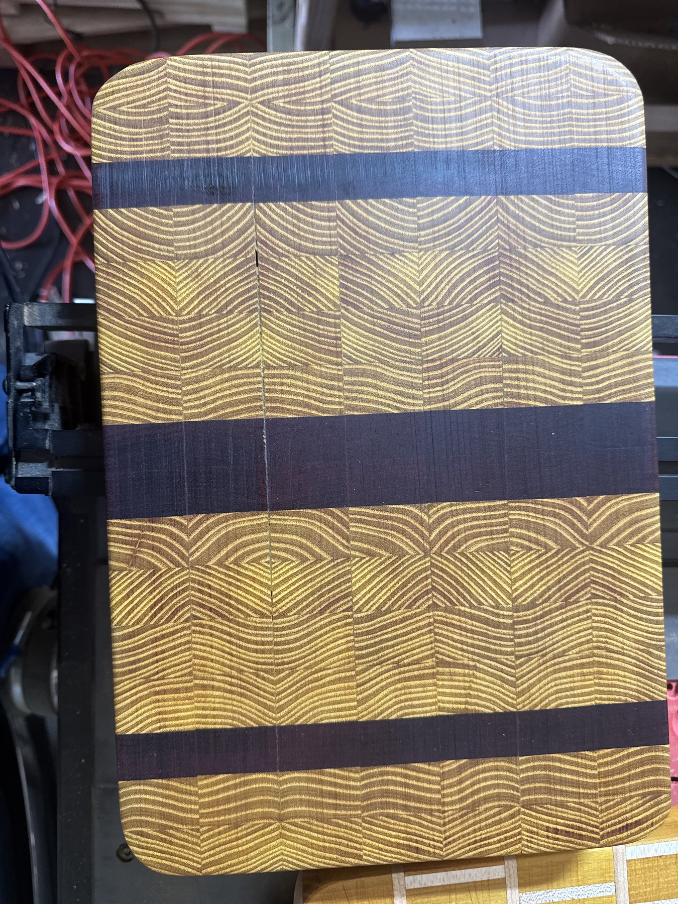 End-Grain Cutting Board — photo 1